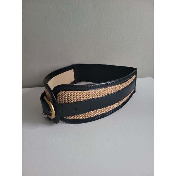 WHBM Raffia Waist Belt Sz XS/S NWT Bohemian Indie Boho main image 4